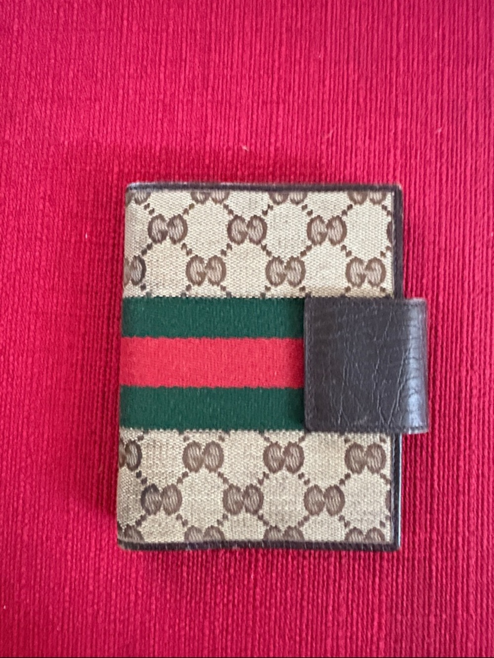 Gucci Sherry line agenda Designer-Style Brown and Beige Monogram